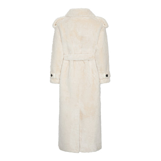 CRAWFORD COAT // IVORY