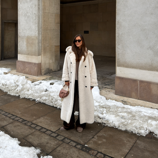 CRAWFORD COAT // IVORY