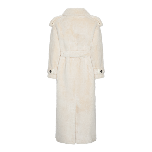 CRAWFORD COAT // IVORY