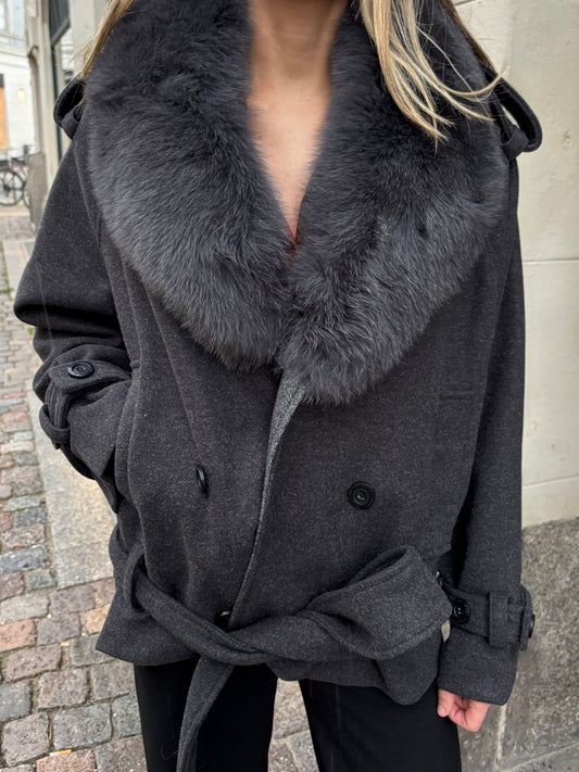 CHARLIE JACKET // DARK GREY