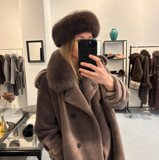 OLYMPIC HEADBAND // DARK BROWN