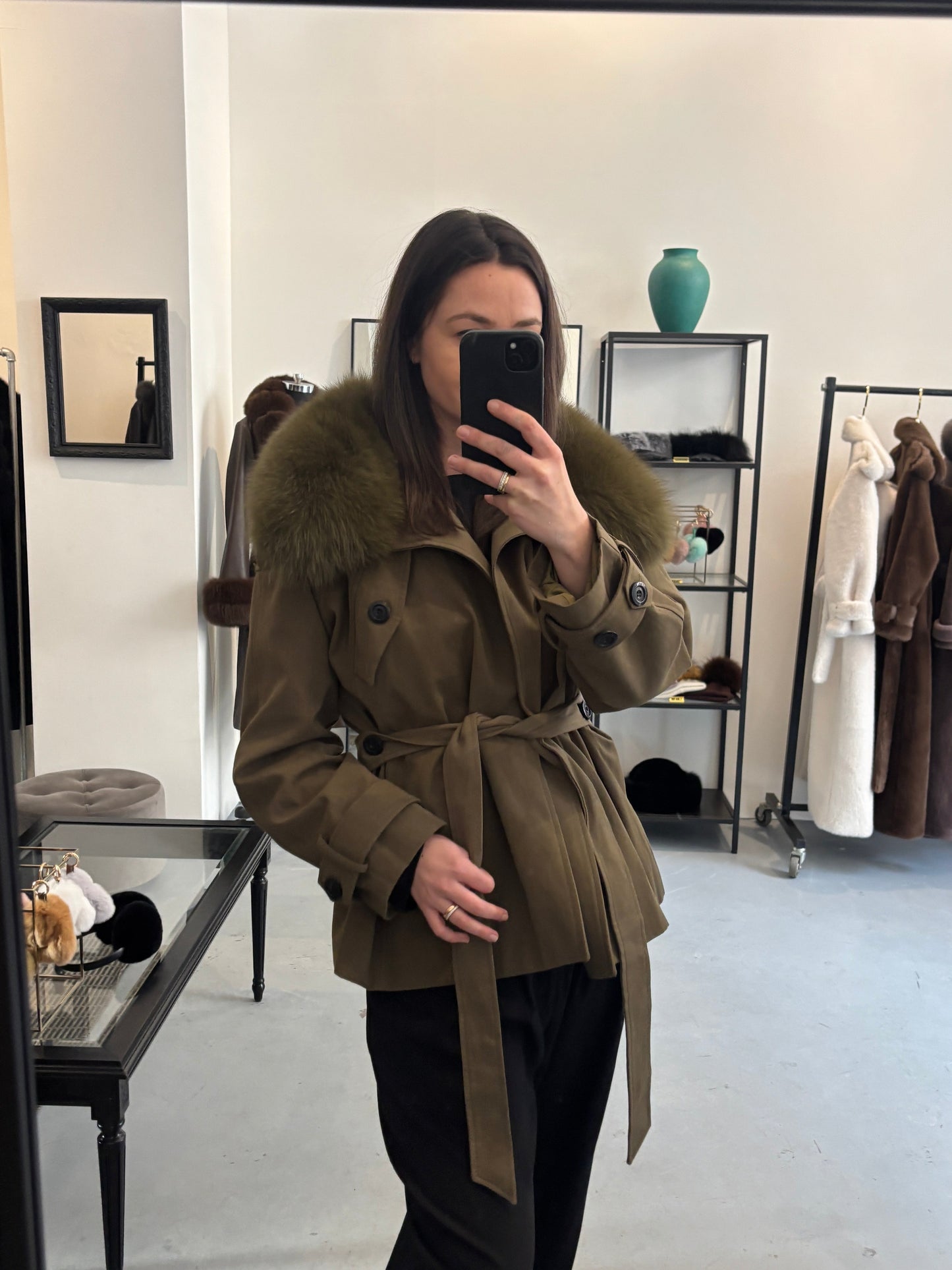 SAFARI JACKET // ARMY GREEN