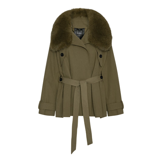SAFARI JACKET // ARMY GREEN