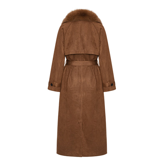 TRENCHCOAT LONG // CARAMEL