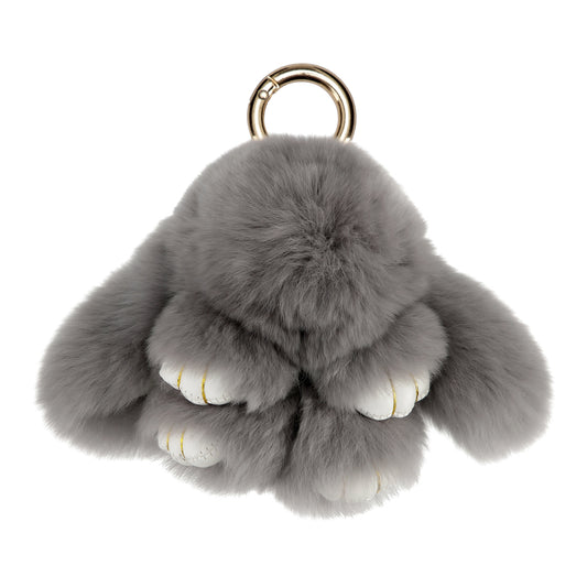 KEYCHAIN BUNNY // DARK GREY