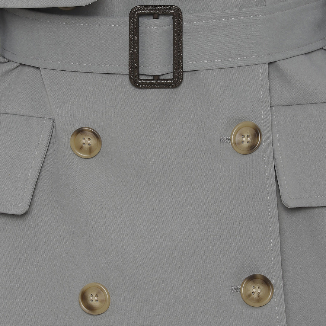 TRENCHCOAT // BLÅGRÅ