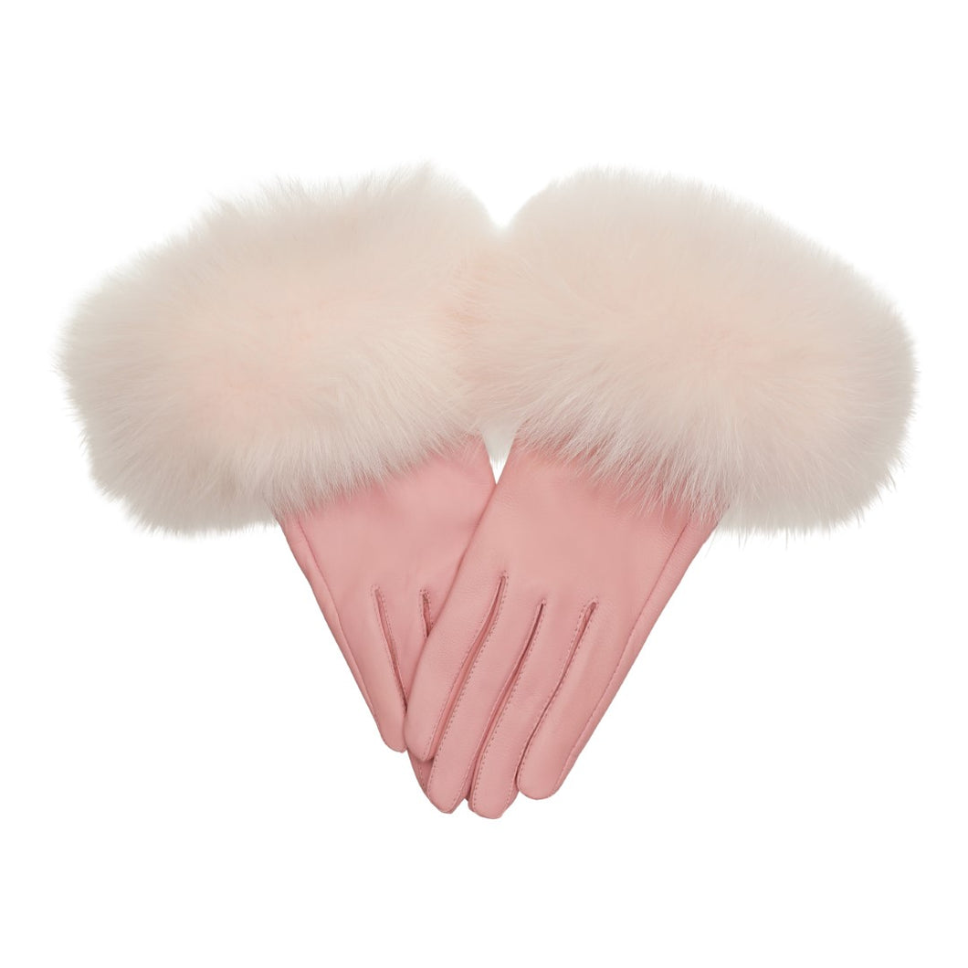 LÆDERHANDSKER // PINK
