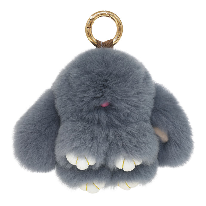 PELSNØGLERING BUNNY (S) // DARK BLUE