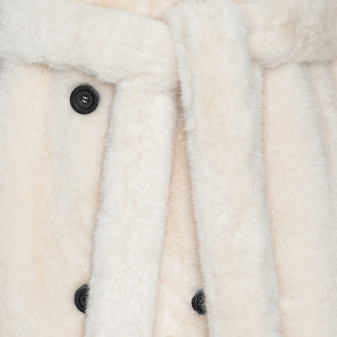 CRAWFORD COAT // IVORY