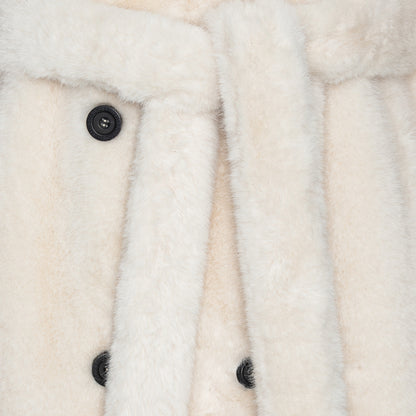 CRAWFORD COAT // IVORY