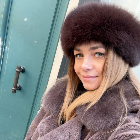 OLYMPIC HEADBAND // DARK BROWN