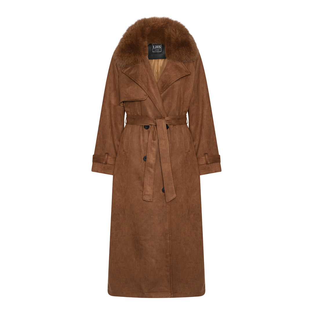 TRENCHCOAT LONG // CARAMEL