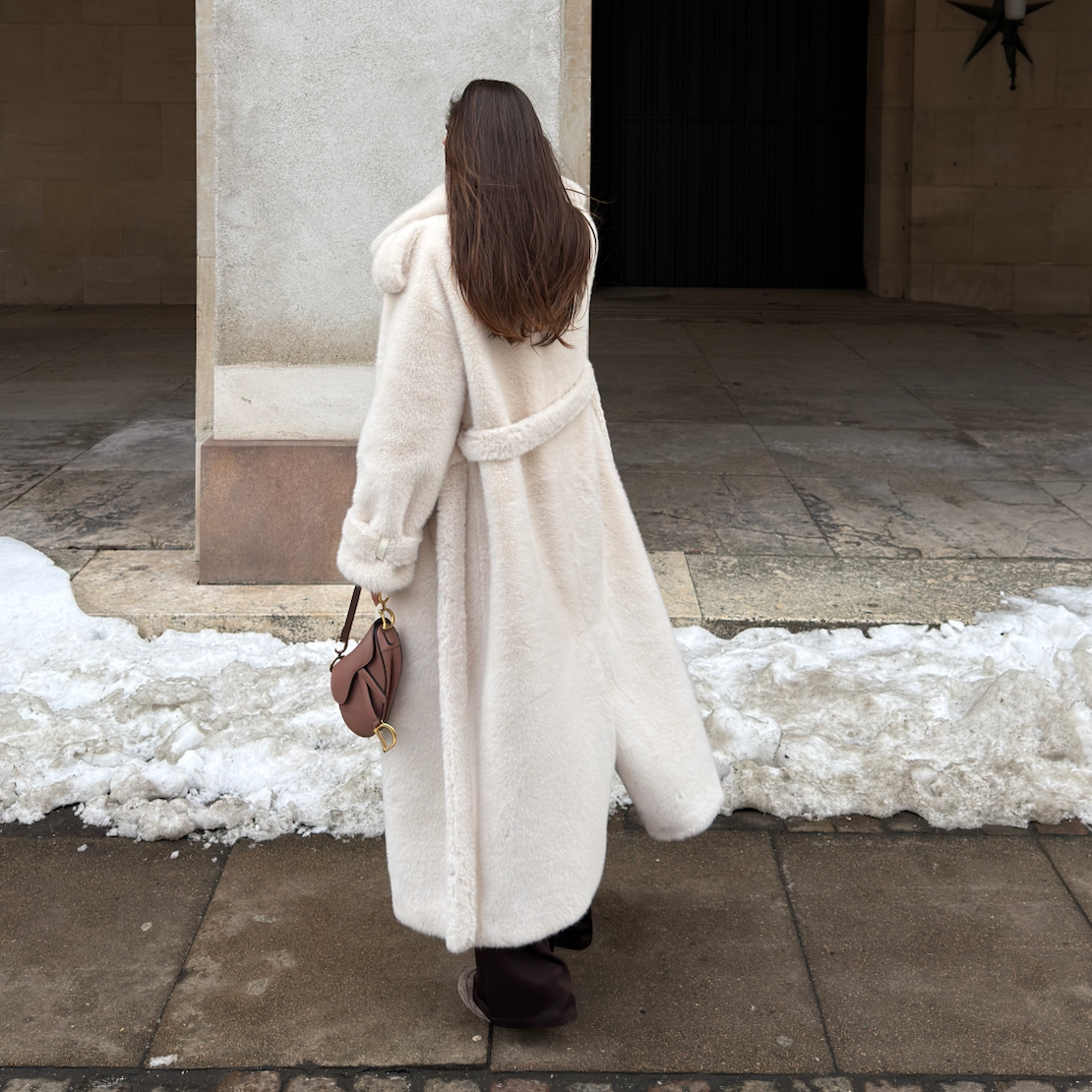 CRAWFORD COAT // IVORY