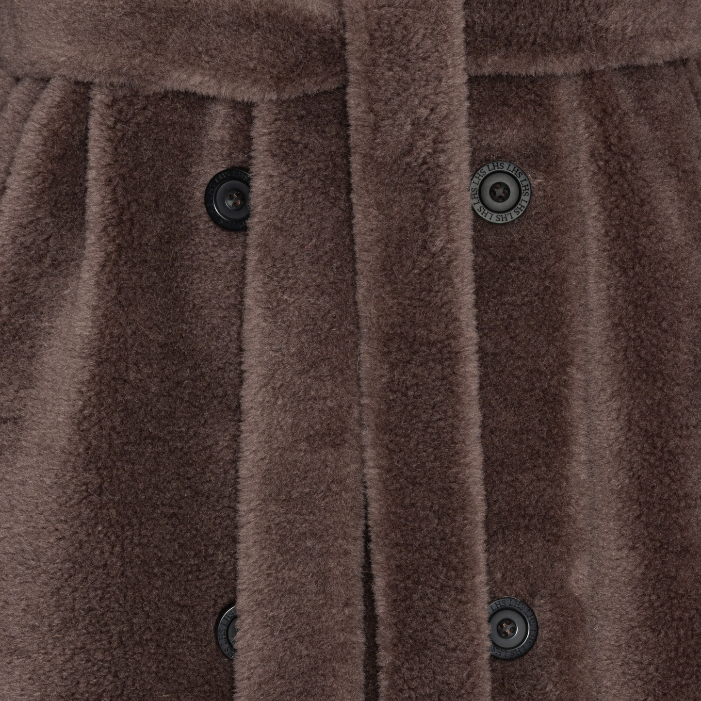 CRAWFORD COAT // DUSTY BROWN