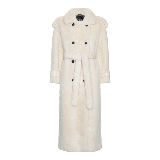 CRAWFORD COAT // IVORY