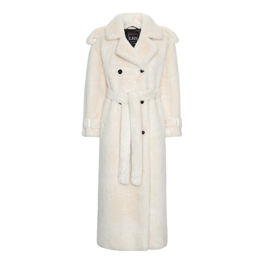 CRAWFORD COAT // IVORY