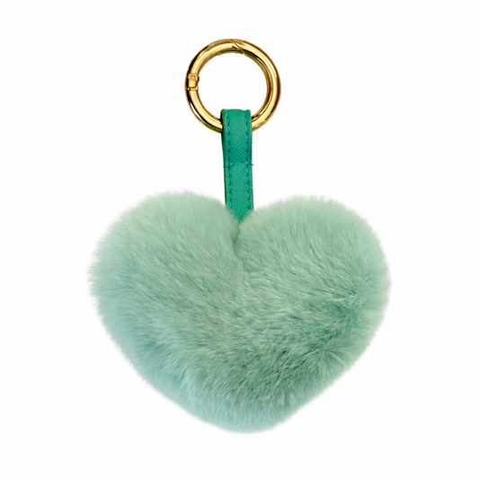 KEYCHAIN HEART // TURQUOISE