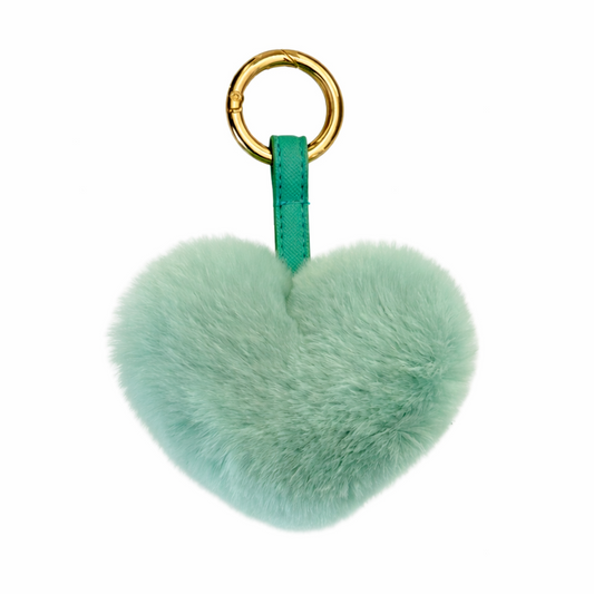 KEYCHAIN HEART // TURQUOISE