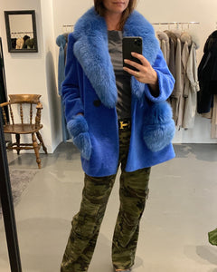 TEDDY MINI // ELECTRIC BLUE