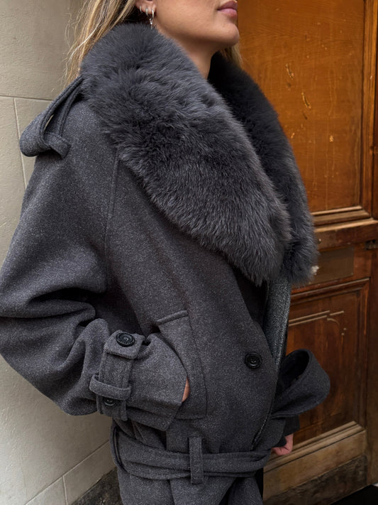 CHARLIE JACKET // DARK GREY