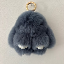 Load image into Gallery viewer, PELSNØGLERING BUNNY (S) // DARK BLUE
