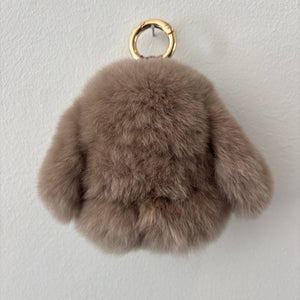 PELSNØGLERING BUNNY (S) // BROWN