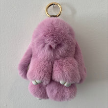Load image into Gallery viewer, PELSNØGLERING BUNNY (M) // PURPLE

