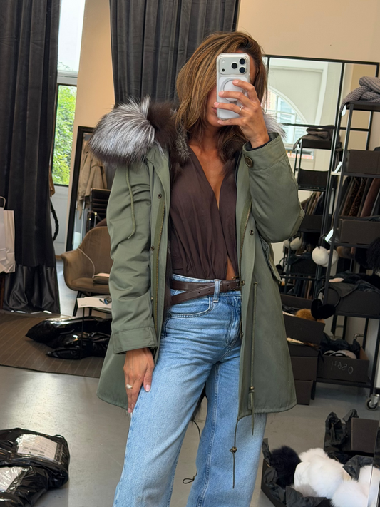 PARKA JACKET // ARMY GREEN