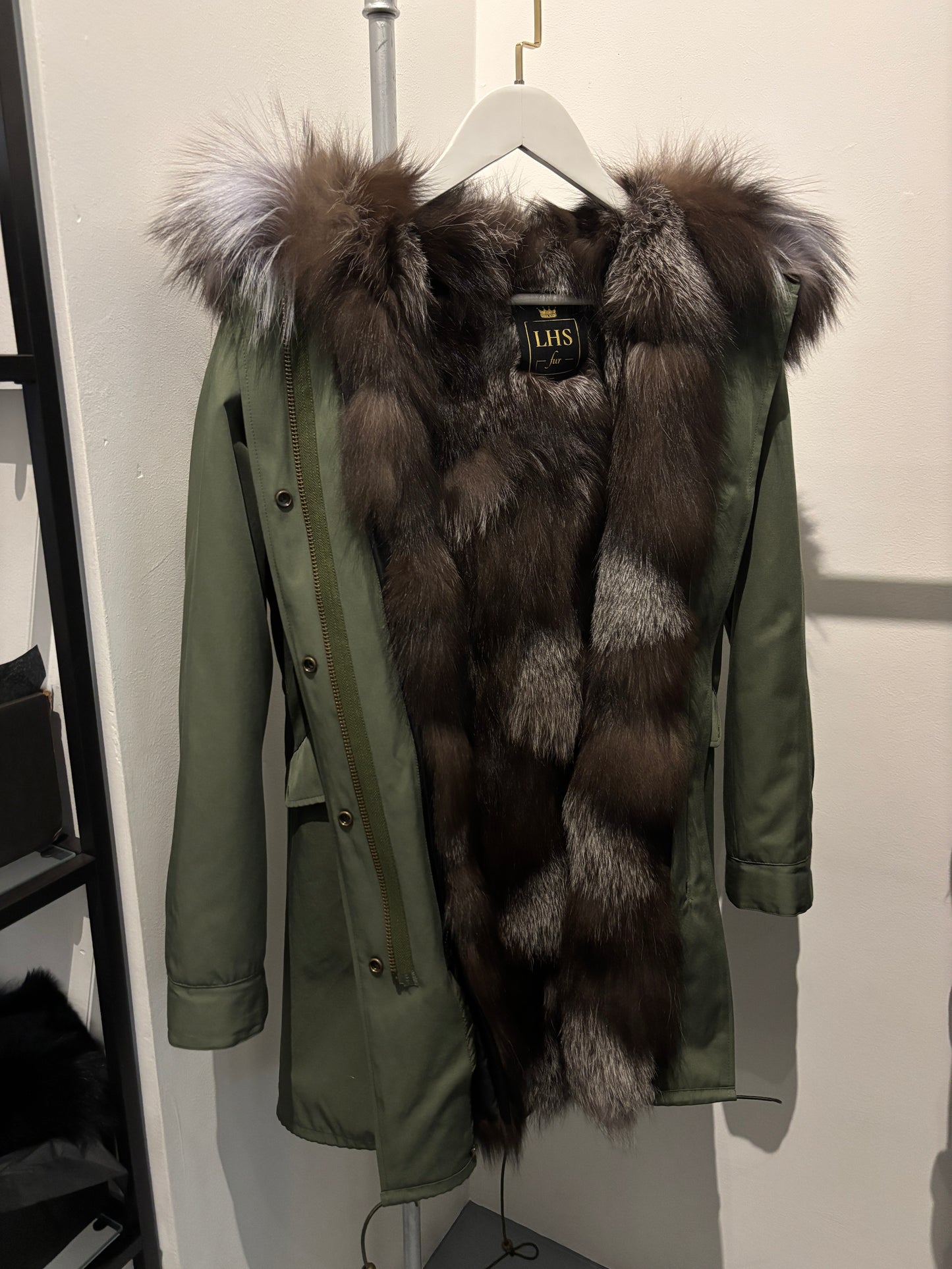 PARKA JACKET // ARMY GREEN
