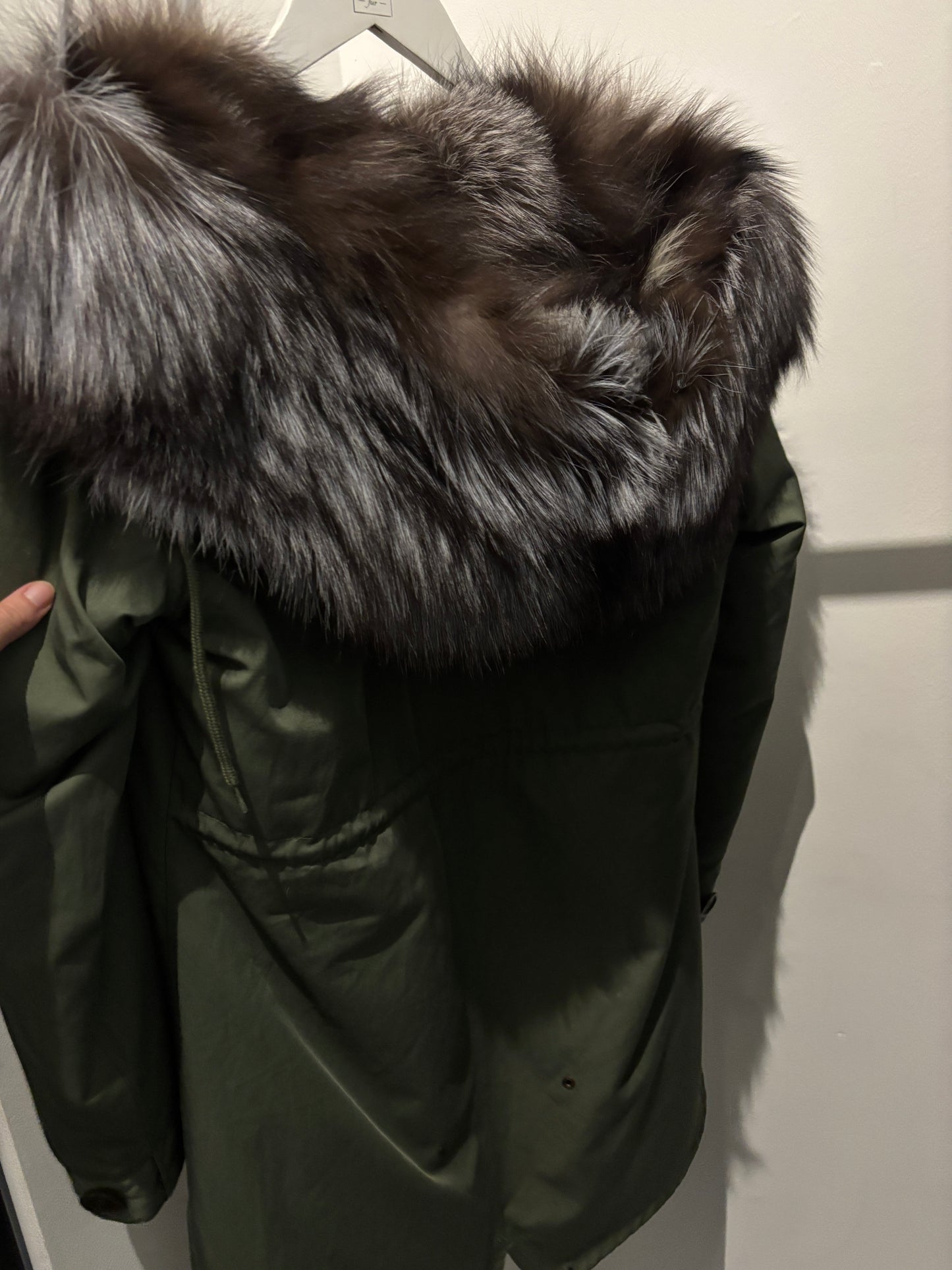 PARKA JACKET // ARMY GREEN