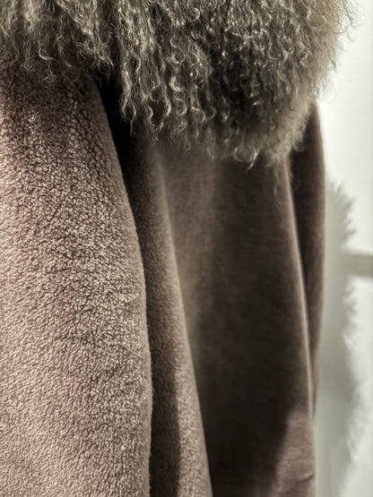 SHORT JACKET // DUSTY BROWN