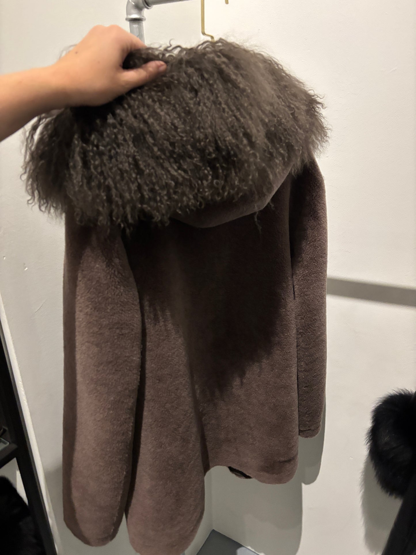 SHORT JACKET // DUSTY BROWN