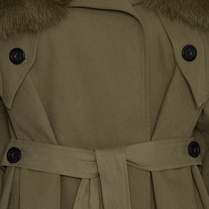 SAFARI JACKET // ARMY GREEN