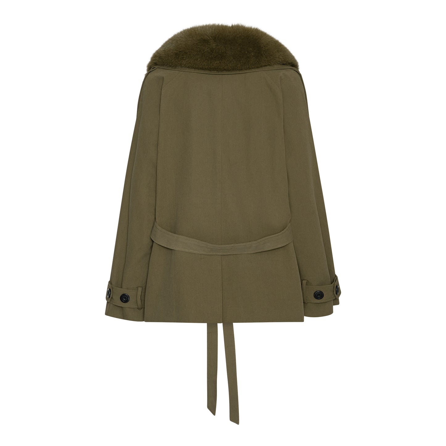 SAFARI JACKET // ARMY GREEN