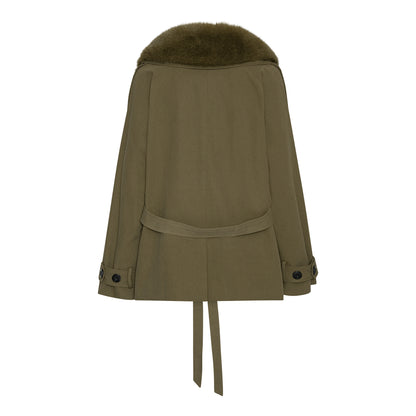 SAFARI JACKET // ARMY GREEN
