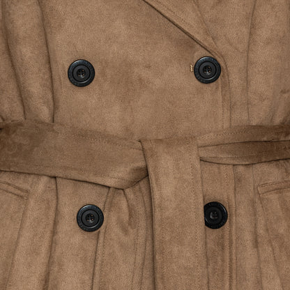 TRENCHCOAT SHORT // WARM SAND