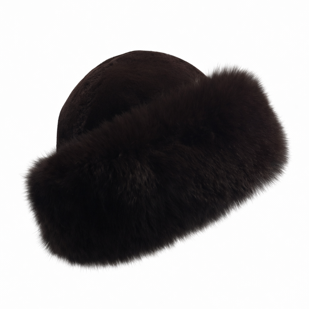 OLYMPIC FUR HAT // MOCCA