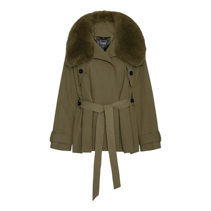 SAFARI JACKET // ARMY GREEN