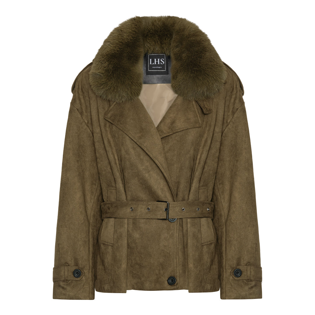 MOSS JACKET // OLIVE GREEN