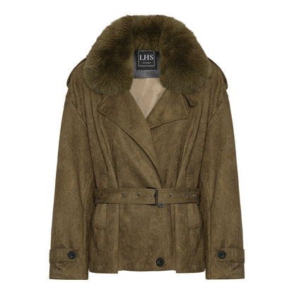 MOSS JACKET // OLIVE GREEN