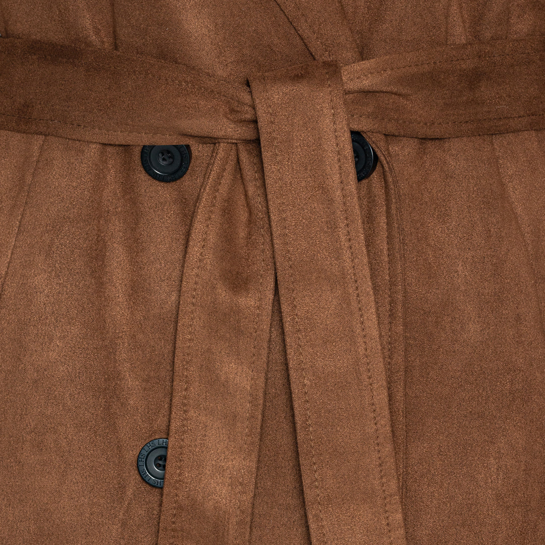 TRENCHCOAT LONG // CARAMEL