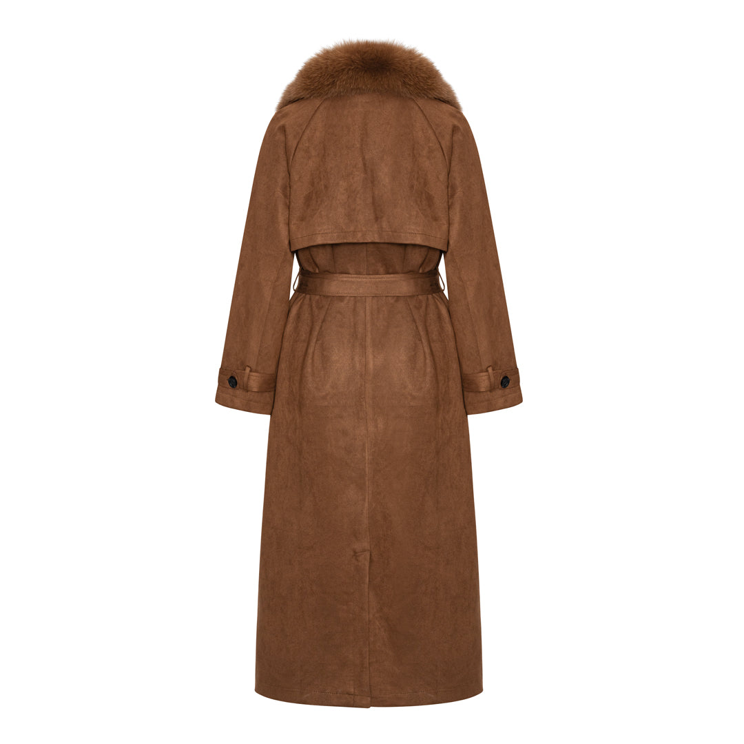 TRENCHCOAT LONG // CARAMEL