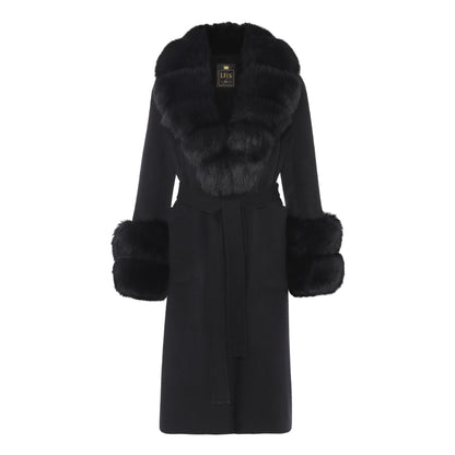 CASHMERE COAT // BLACK