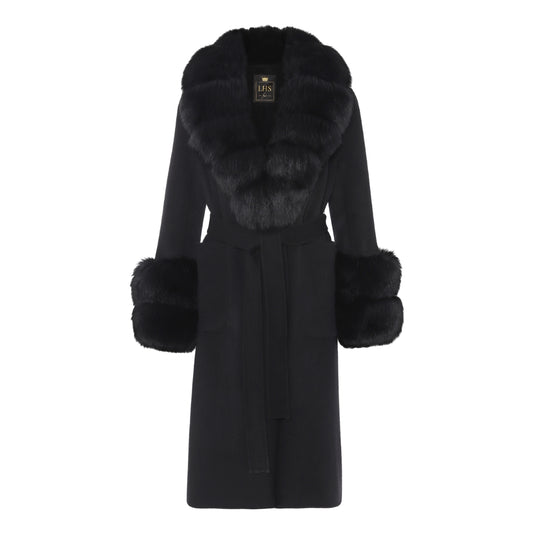 CASHMERE COAT // BLACK