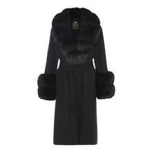 Load image into Gallery viewer, CASHMERE COAT // BLACK
