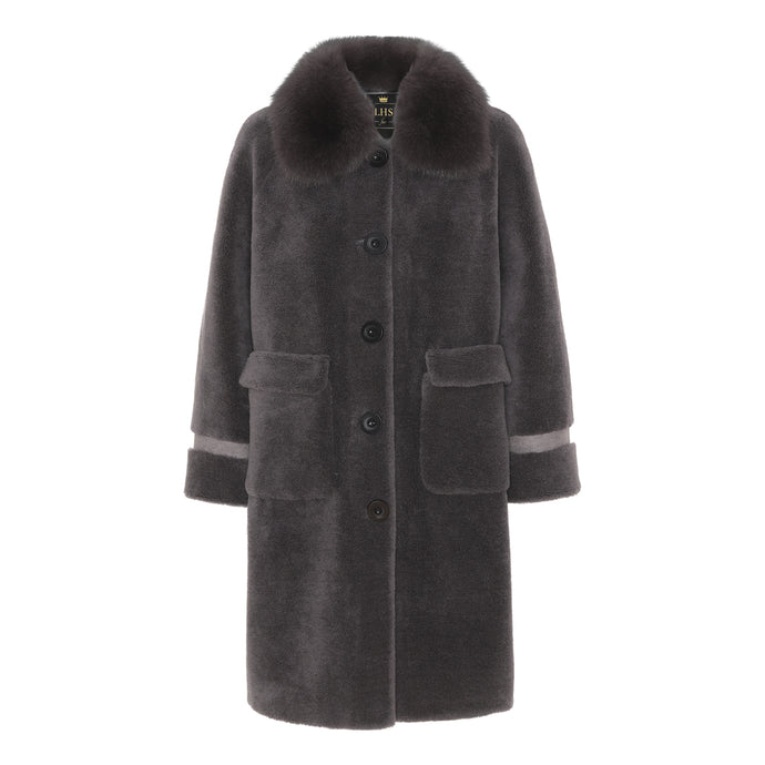 EMILY COAT // DARK GREY