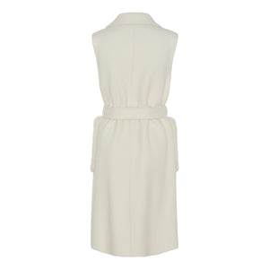 CASHMERE VEST // CREAM