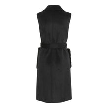 Load image into Gallery viewer, CASHMERE VEST // BLACK
