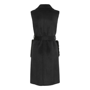 CASHMERE VEST // BLACK