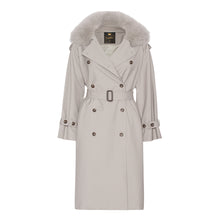 Load image into Gallery viewer, TRENCHCOAT // LYSEGRÅ
